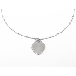 Ciondolo HEART in argento 925 - valentinadomenichelli.com