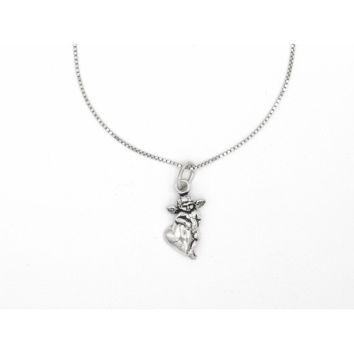 Ciondolo CUPIDO in argento 925 - valentinadomenichelli.com