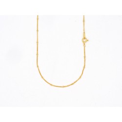 catenina Dots in argento 925 bagnato oro giallo - ValentinaDomenichelli.com