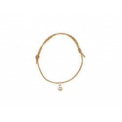 Bracciale SMILE in cordino di cotone cerato e ciondolo in argento 925 - valentinadomenichelli.com