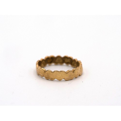 Anello HEART in bronzo dorato - valentinadomenichelli.com Anello HEART in bronzo dorato - valentinadomenichelli.com