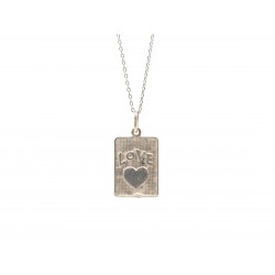 Ciondolo LOVE in Argento925 - valentinadomenichelli.com