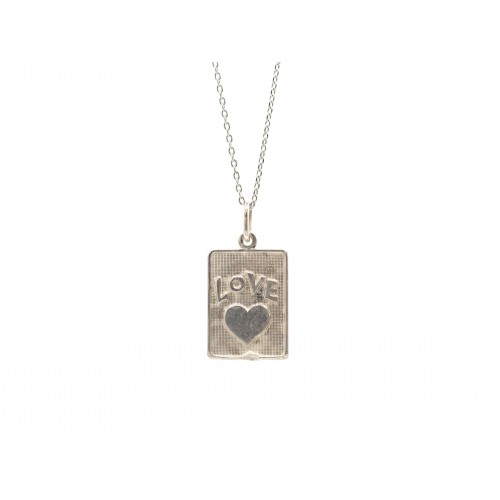 Ciondolo LOVE in Argento925 - valentinadomenichelli.com