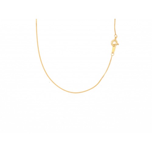 Catenina in argento 925 bagnato oro giallo - valentinadomenichelli.com