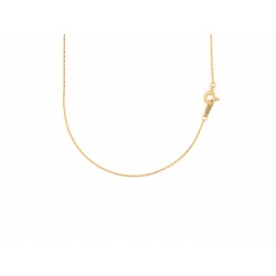 Catenina in argento 925 bagnato oro giallo - valentinadomenichelli.com