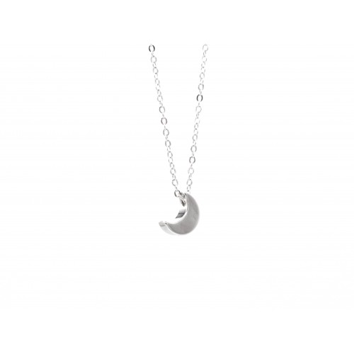 Ciondolo MOON in bronzo argentato - ValentinaDomenichelli.com