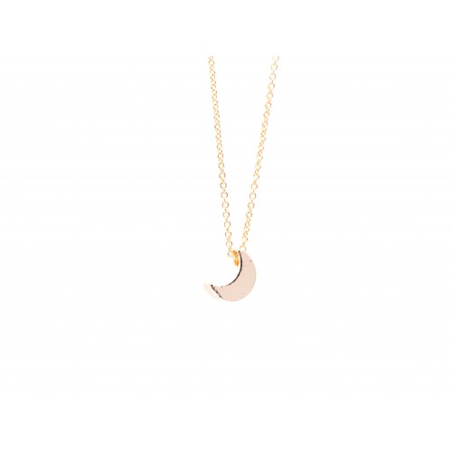 Ciondolo MOON in bronzo rosato - ValentinaDomenichelli.com