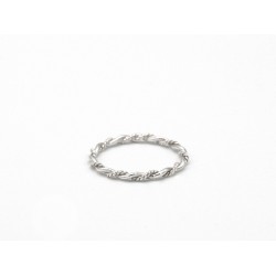 Anello TWIST in argento 925 - valentinadomenichelli.com