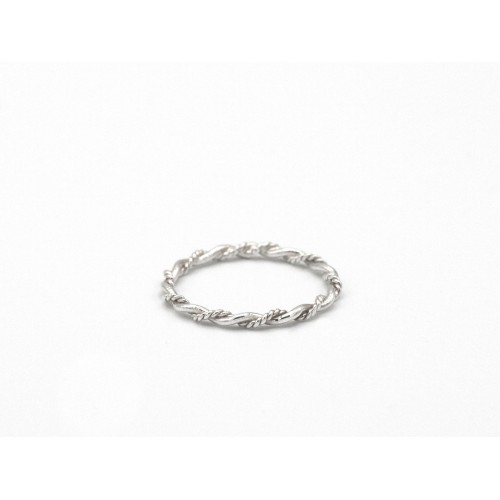 Anello TWIST in argento 925 - valentinadomenichelli.com